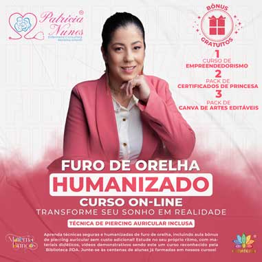 Curso on-line de furo de orelha humanizado
