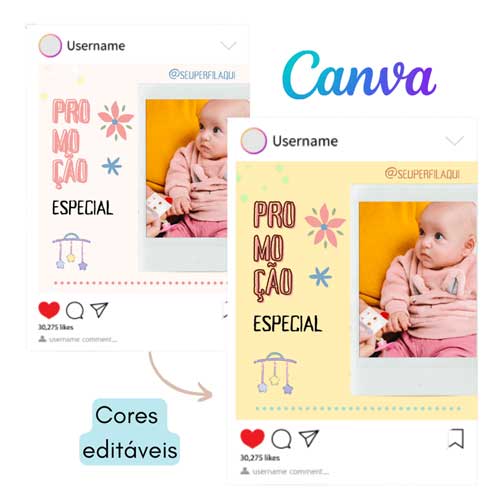 Você receberá um belissímo Pack Canva Furo Humanizado, com mais de 170 Artes Editáveis